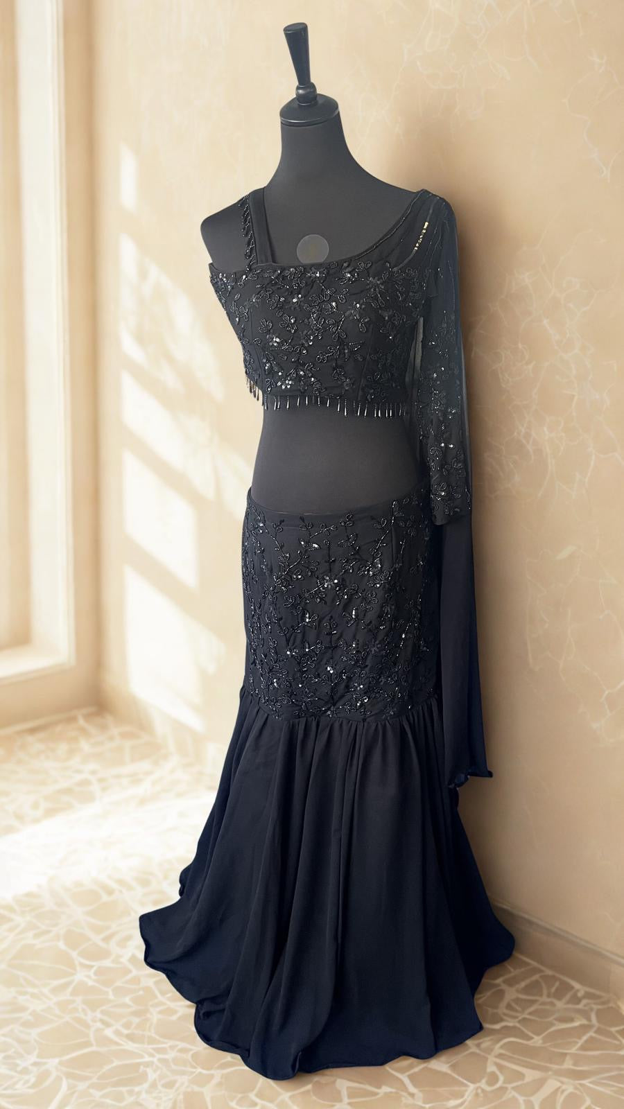 Lehenga Midnight Elegance