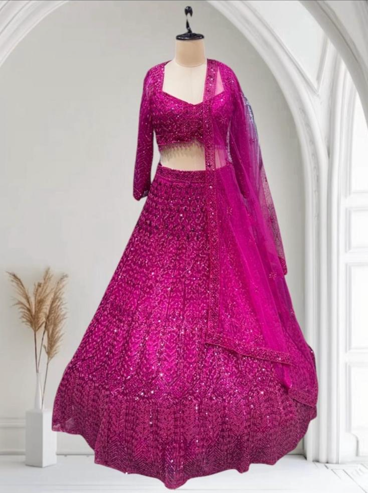 Lehenga Fushia Passion