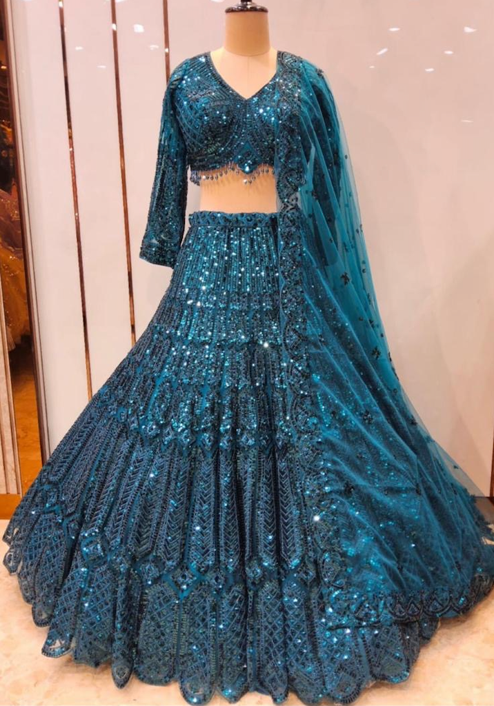 Lehenga Peacook Elegance