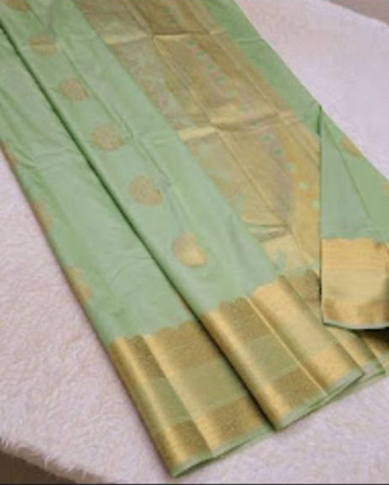 Sauge Impériale – Kanjipuram Pattu Saree