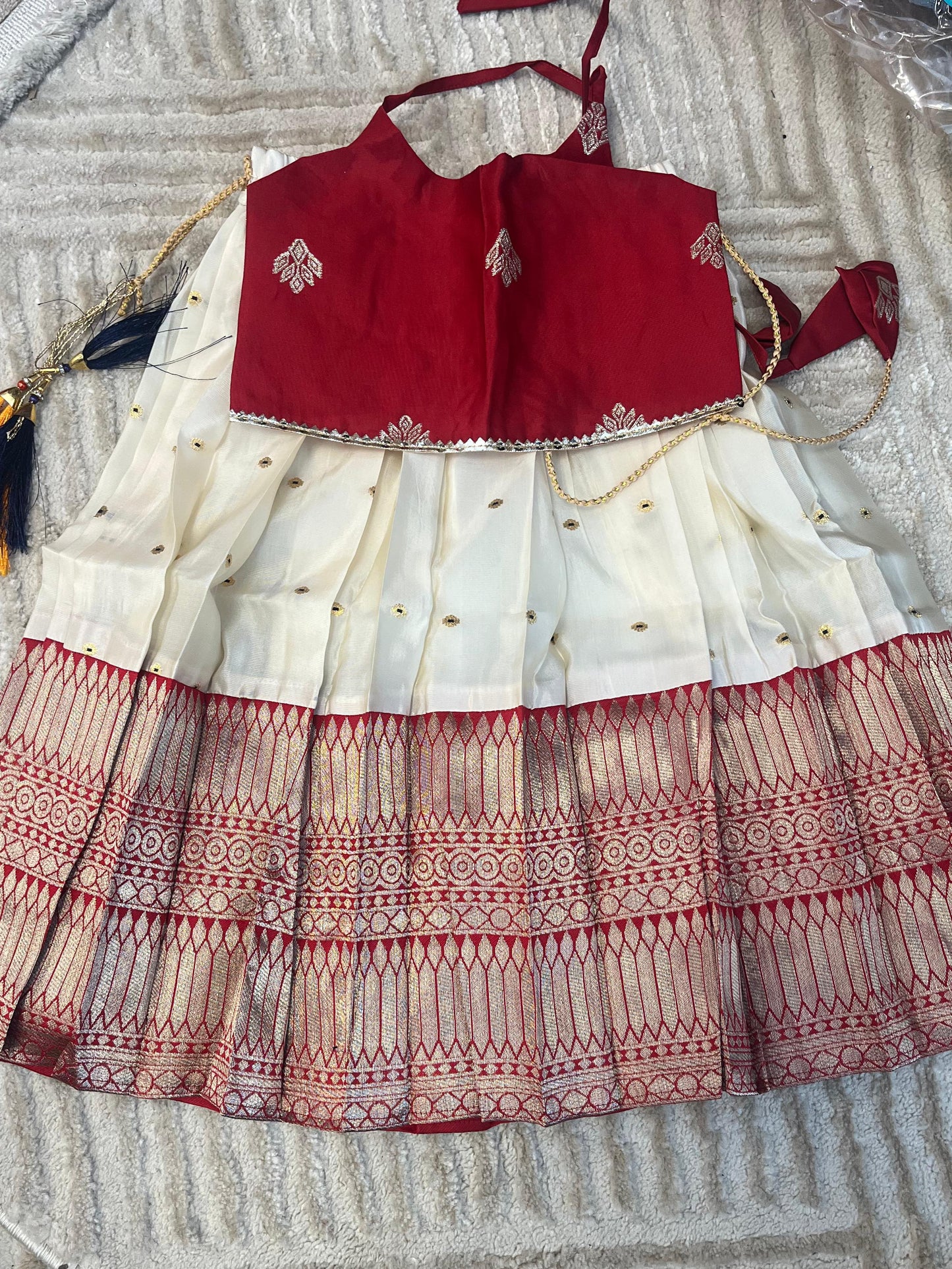 Pattu Pavadai Ruby Royale