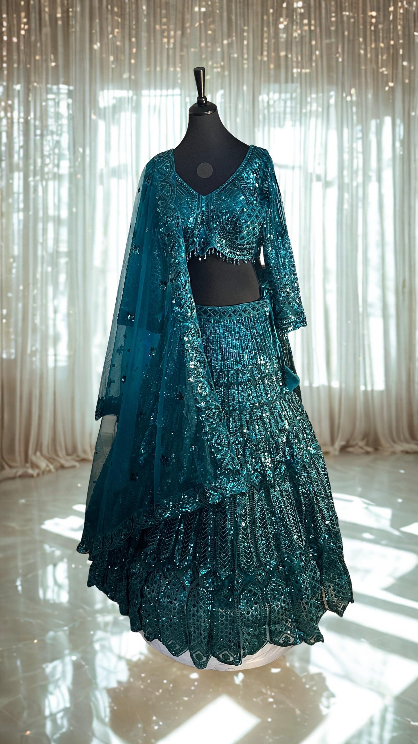 Lehenga Peacook Elegance