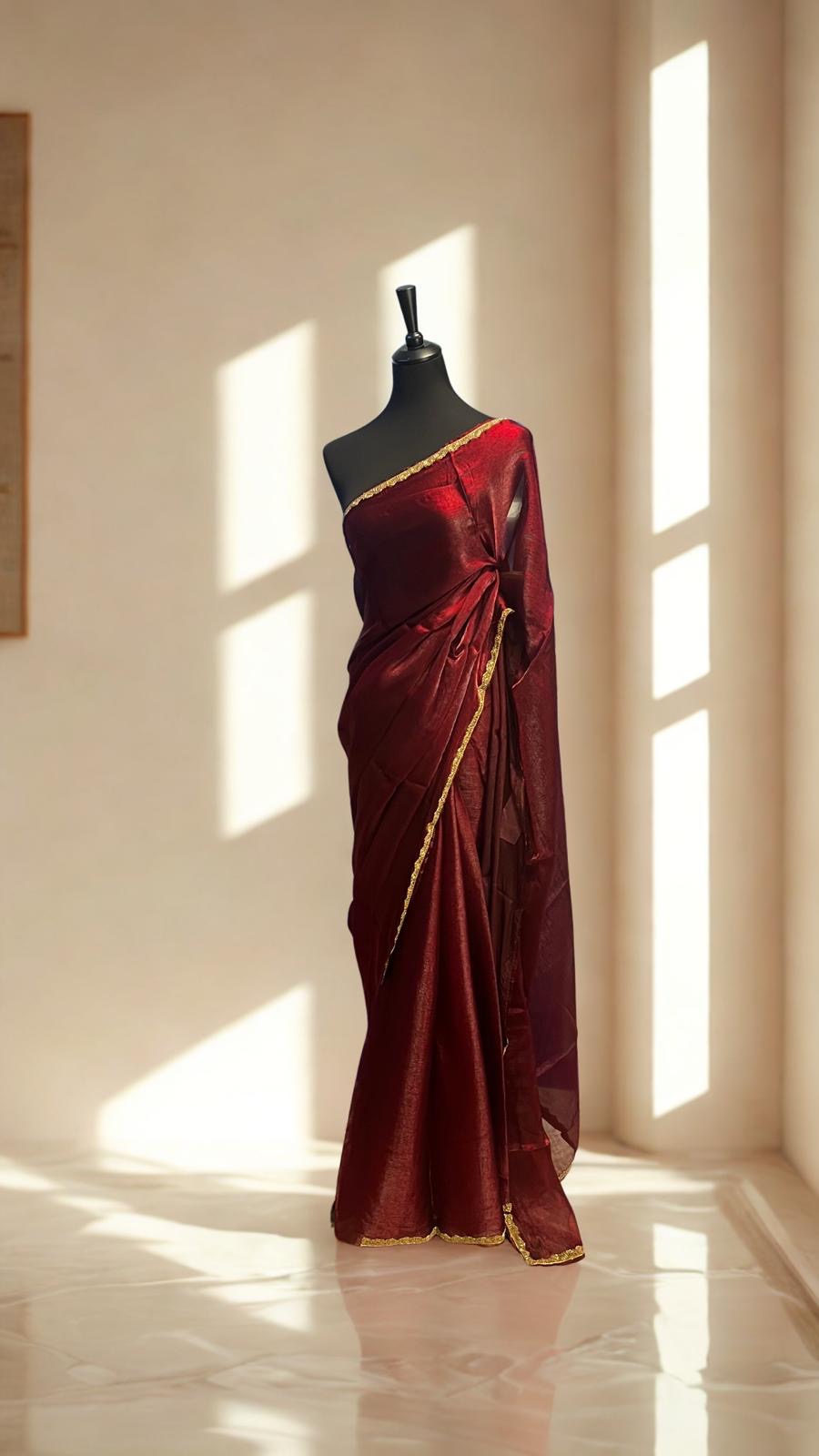 Shimmer Glam Saree