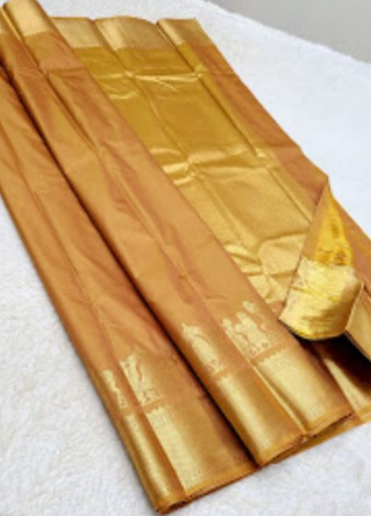 Or Impériale– Kanjipuram Pattu Saree