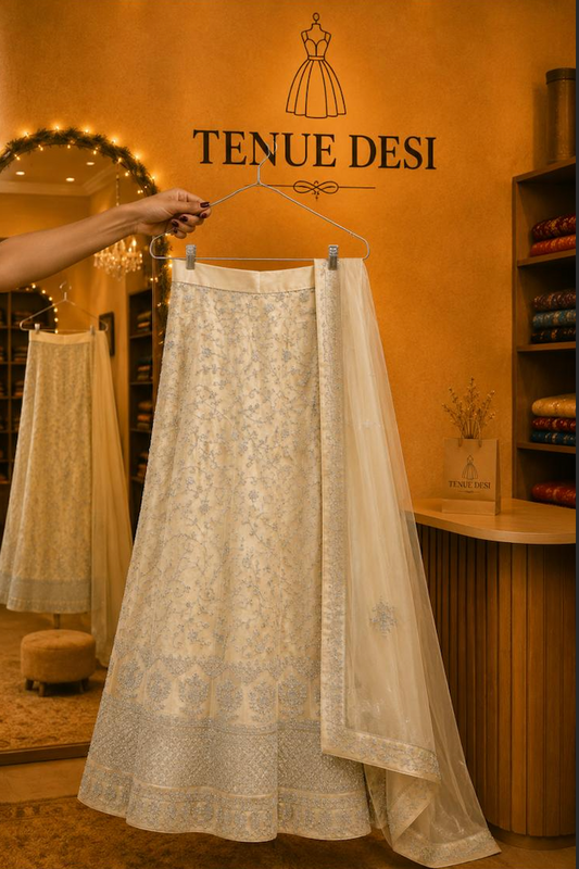 Lehenga Ivory Elegance