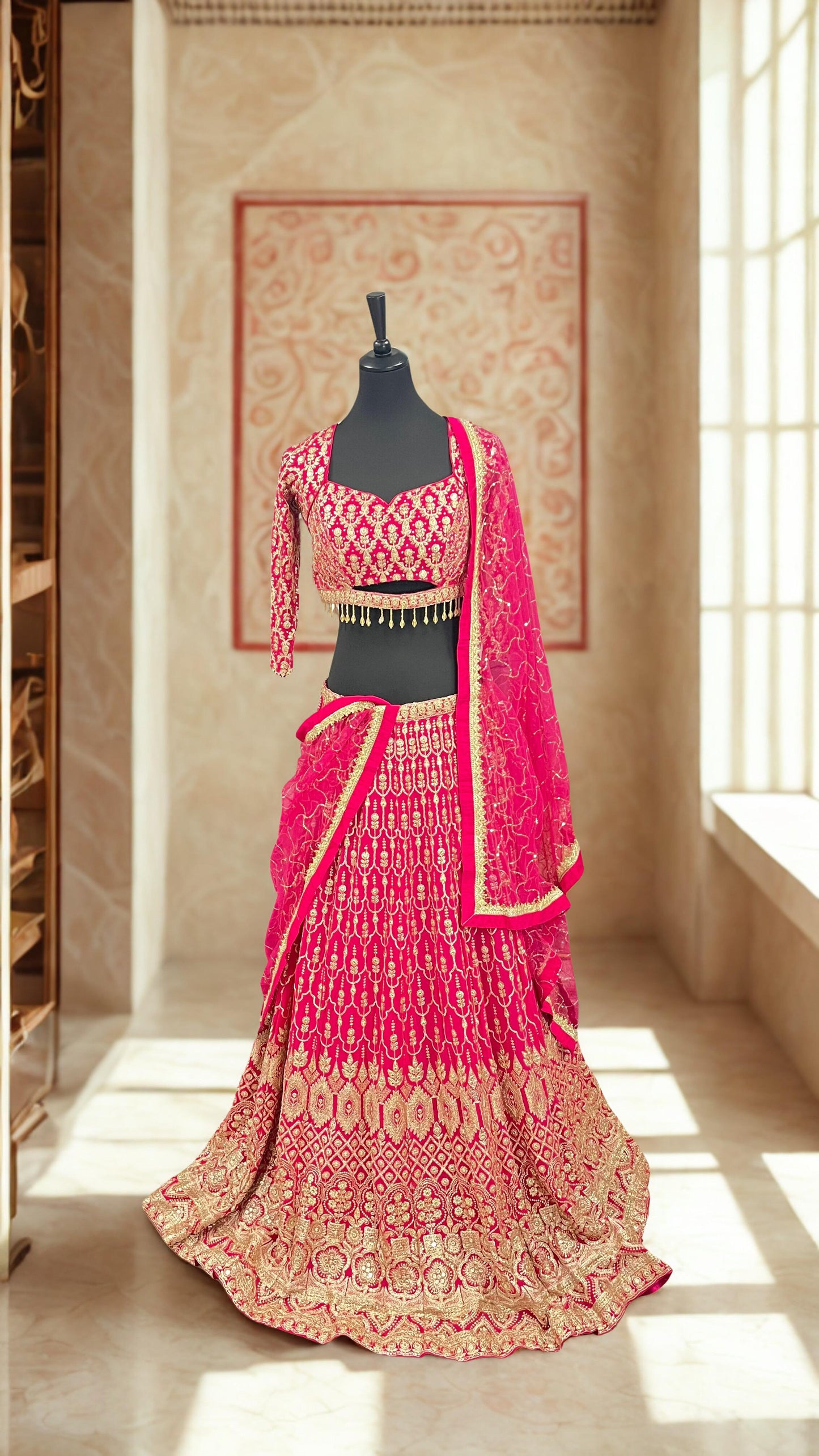 Lehenga Rose Majesté