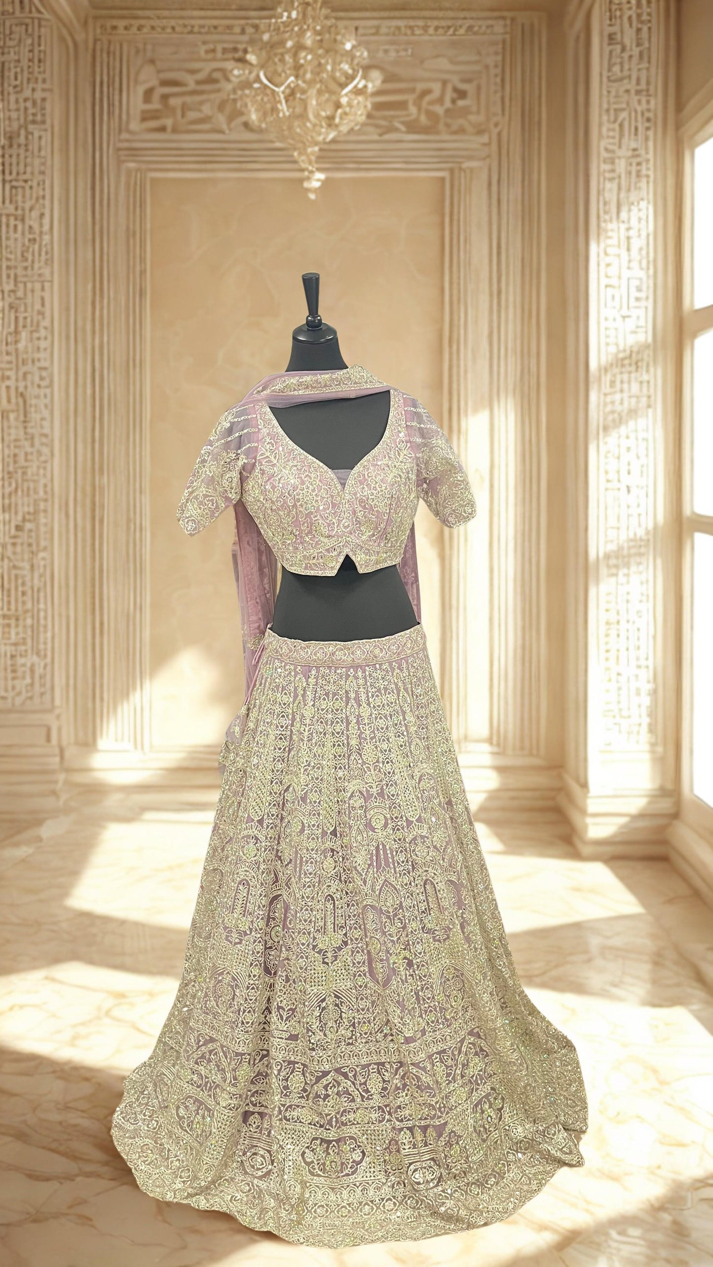 Lehenga Royal Lilac
