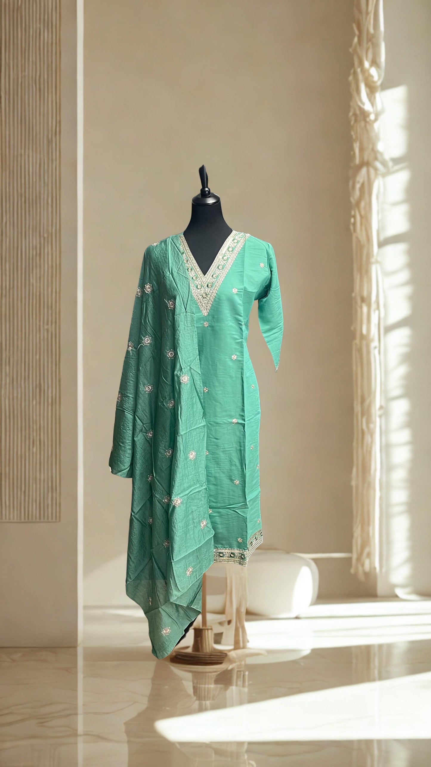 Salwar Kameez Greeny Élégance