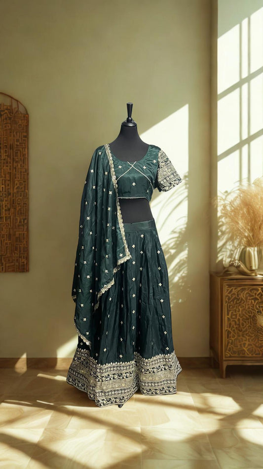 Lehenga Emerald Grace
