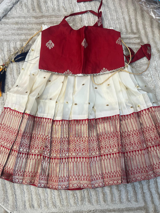 Pattu Pavadai Ruby Royale