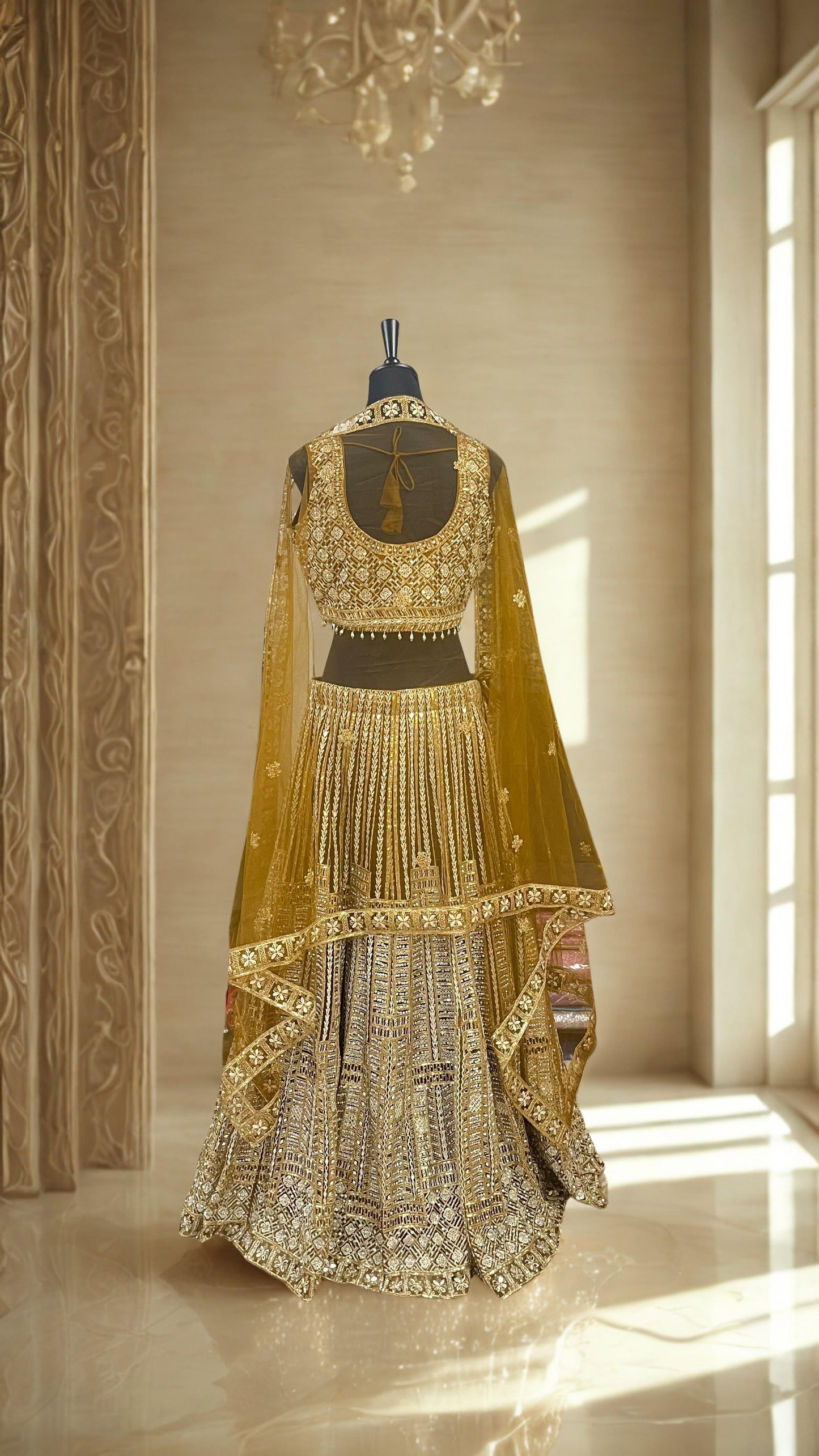 Lehenga Honey Glow