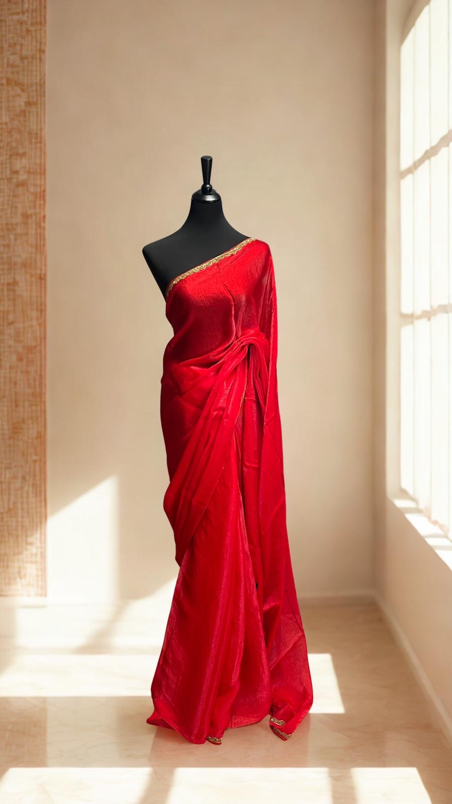 Shimmer Glam Saree