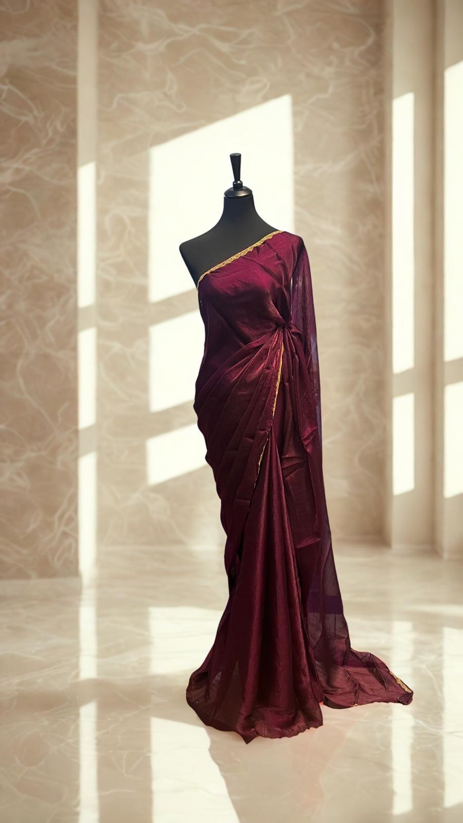 Shimmer Glam Saree